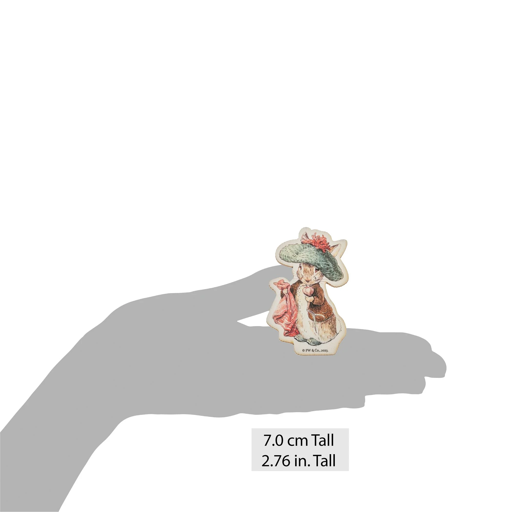 Benjamin Bunny Wooden Magnet - Image 6