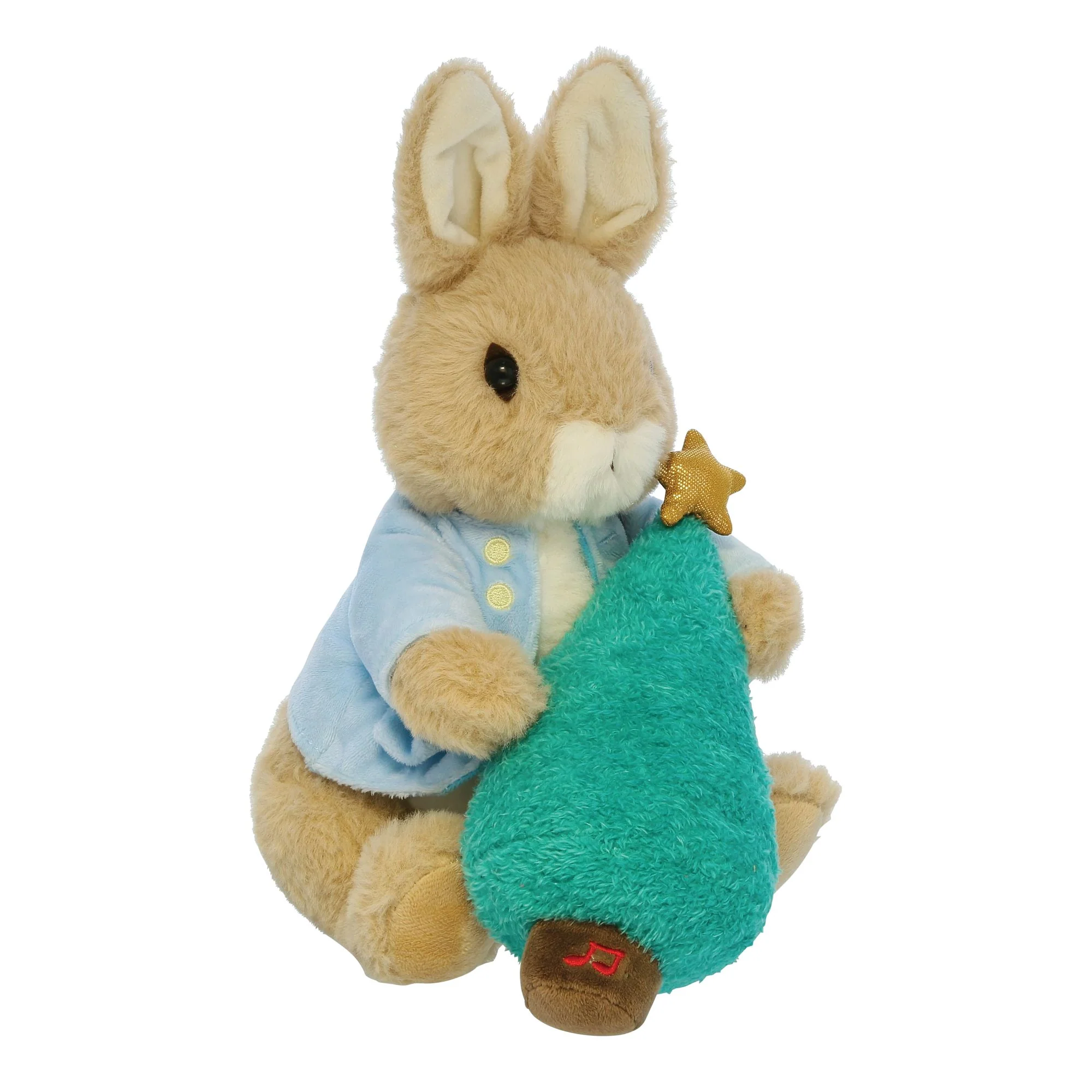 Christmas Fun Peter Rabbit Soft Toy - Image 3