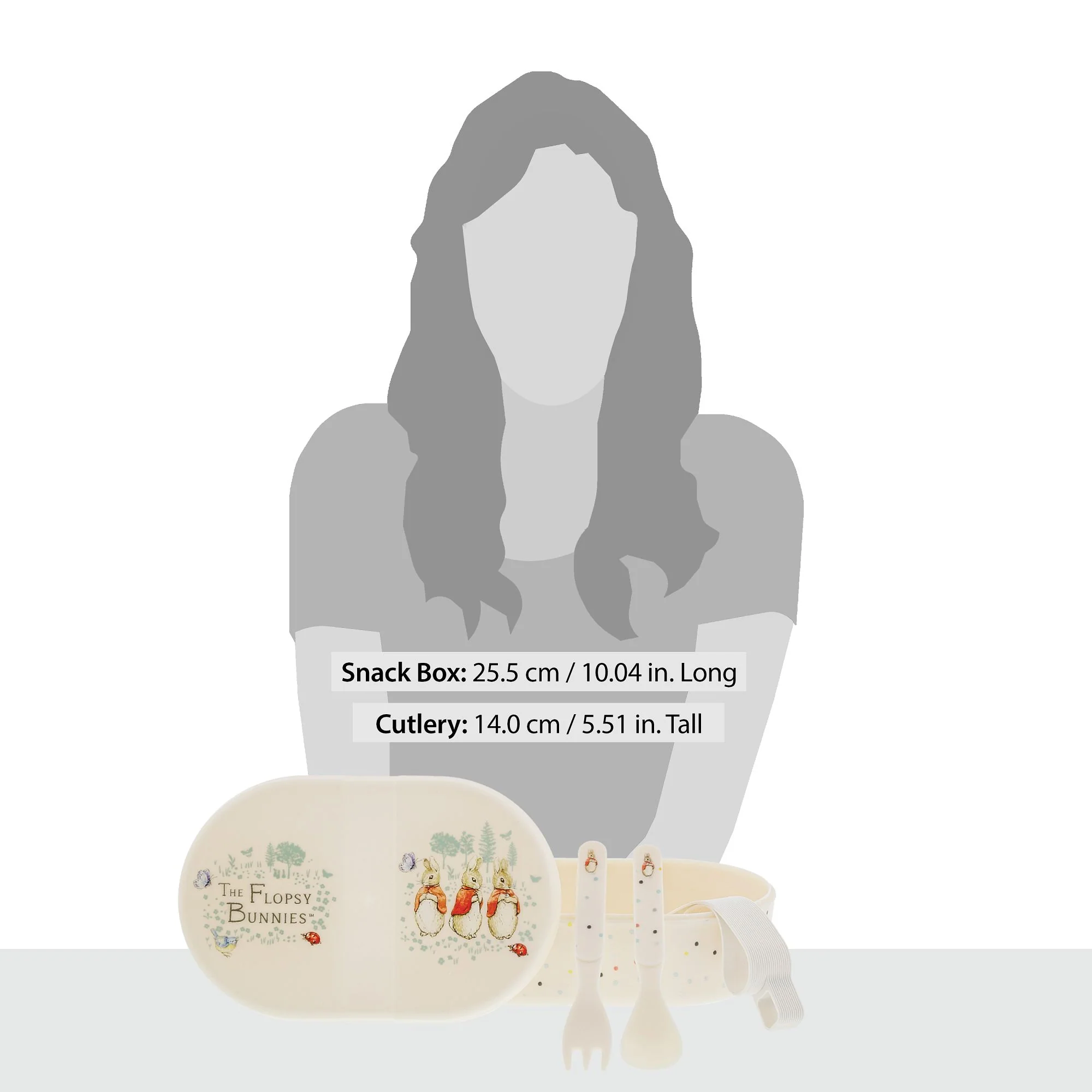 Flopsy Snack Box and Cutlery Set by Beatrix Potter - Image 12