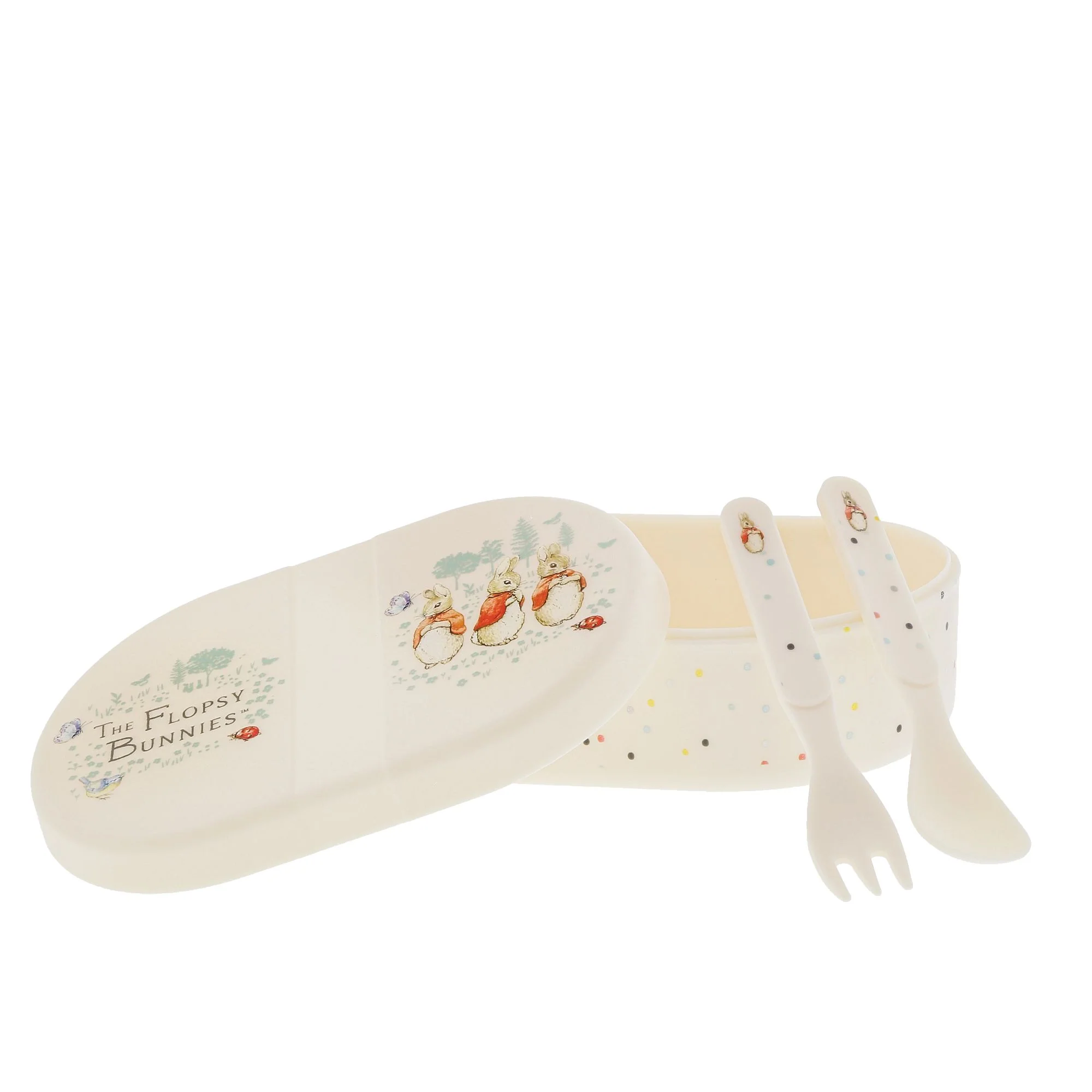 Flopsy Snack Box and Cutlery Set by Beatrix Potter - Image 5