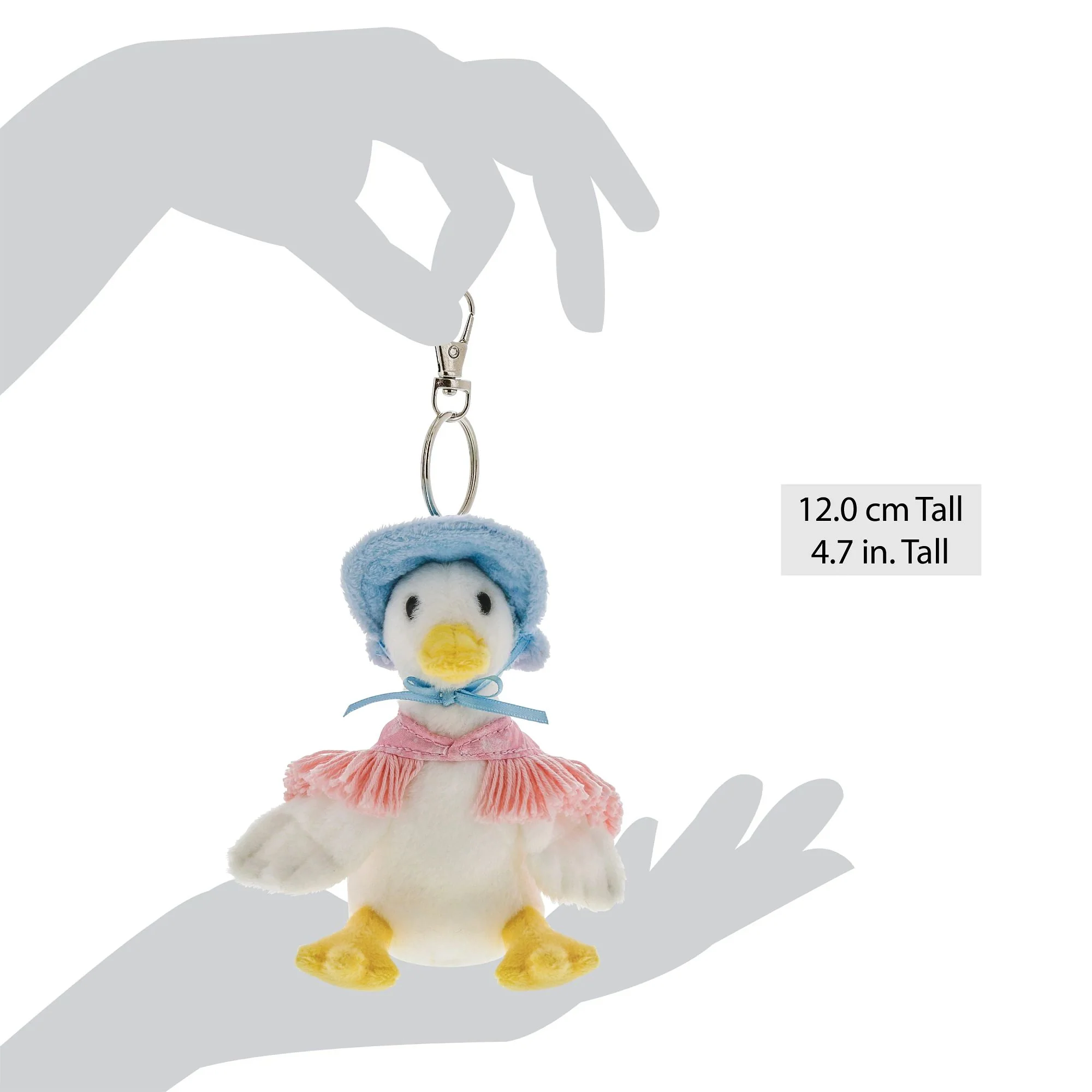Jemima Puddle-duck Soft Toy Keyring - Image 5