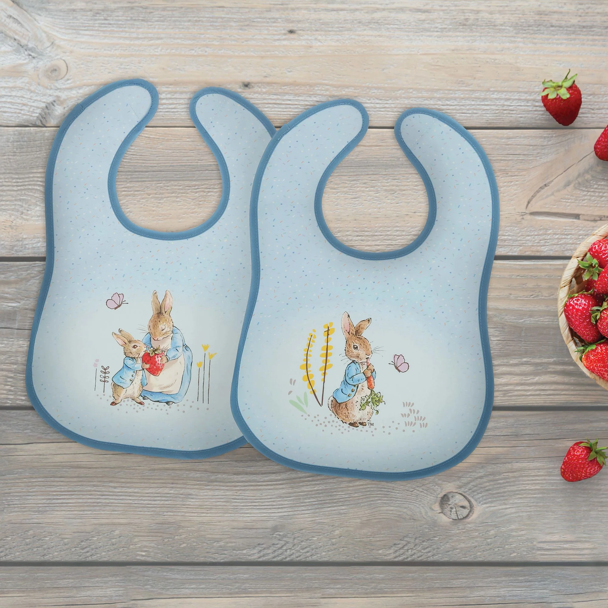 Peter Rabbit Children's Bibs (Set of 2) - Image 2