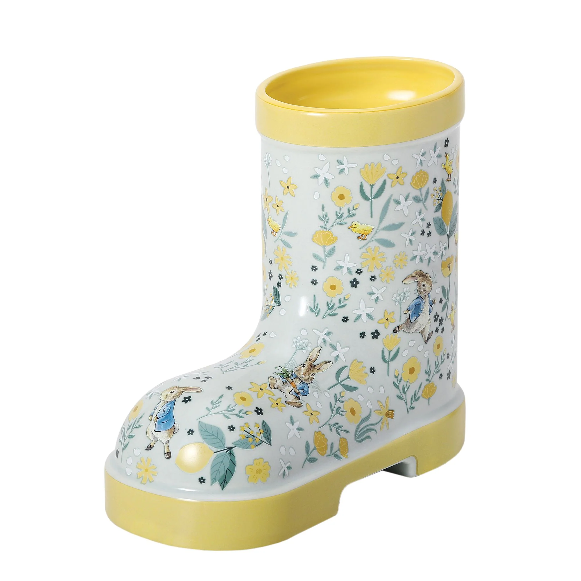 Peter Rabbit Citronella Wellington Boot Shaped Plant Pot Candle