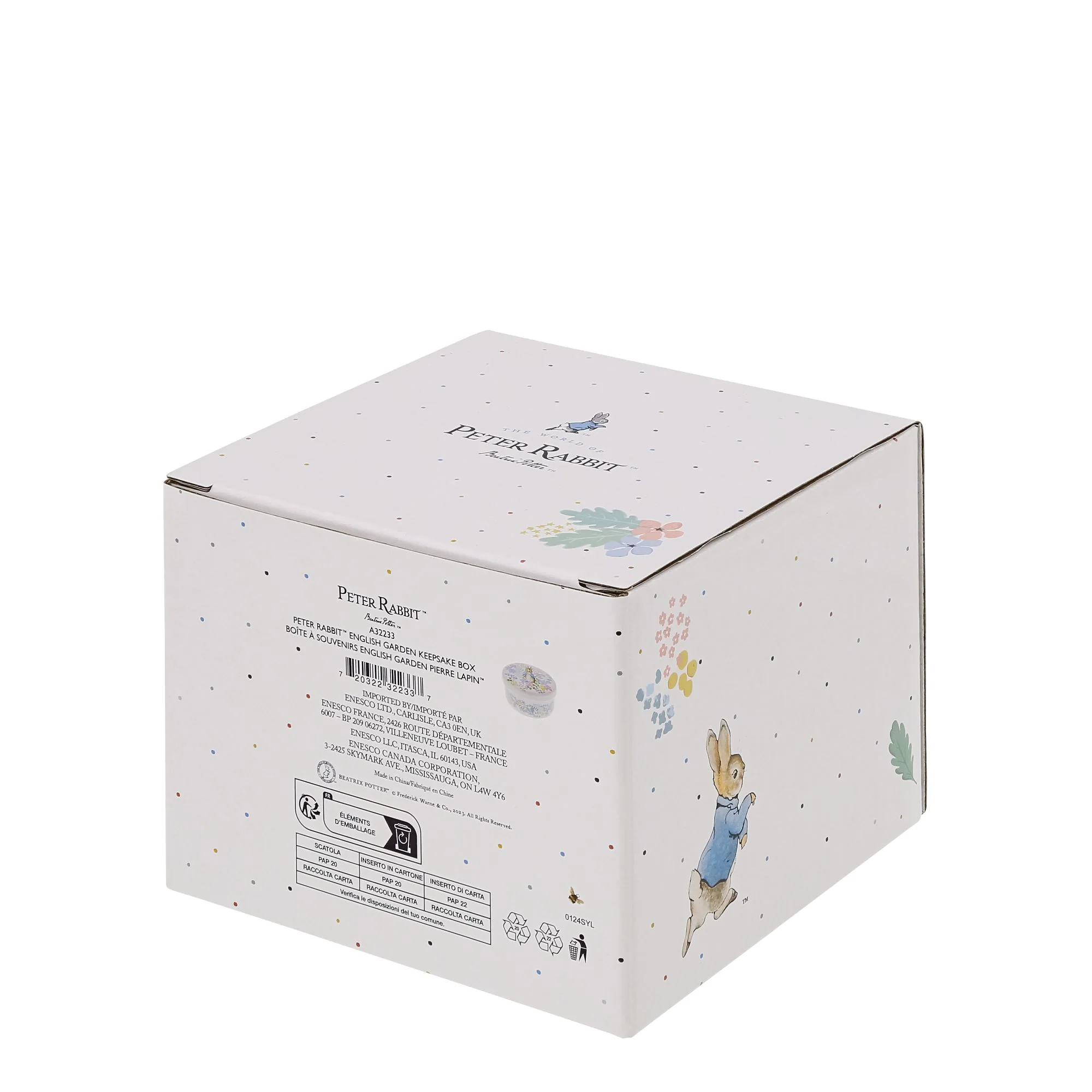 Peter Rabbit English Garden Keepsake Box - Image 5