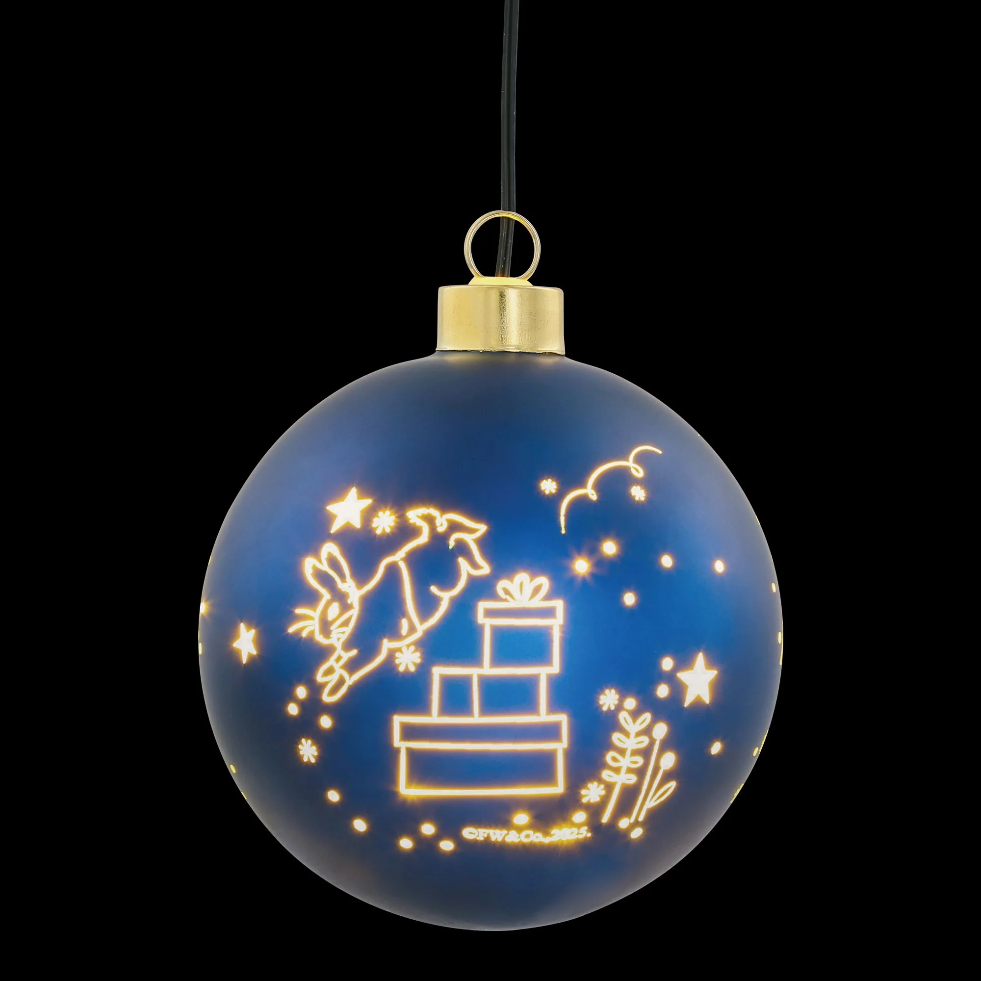 Peter Rabbit LED Bauble - Midnight Blue - Image 6