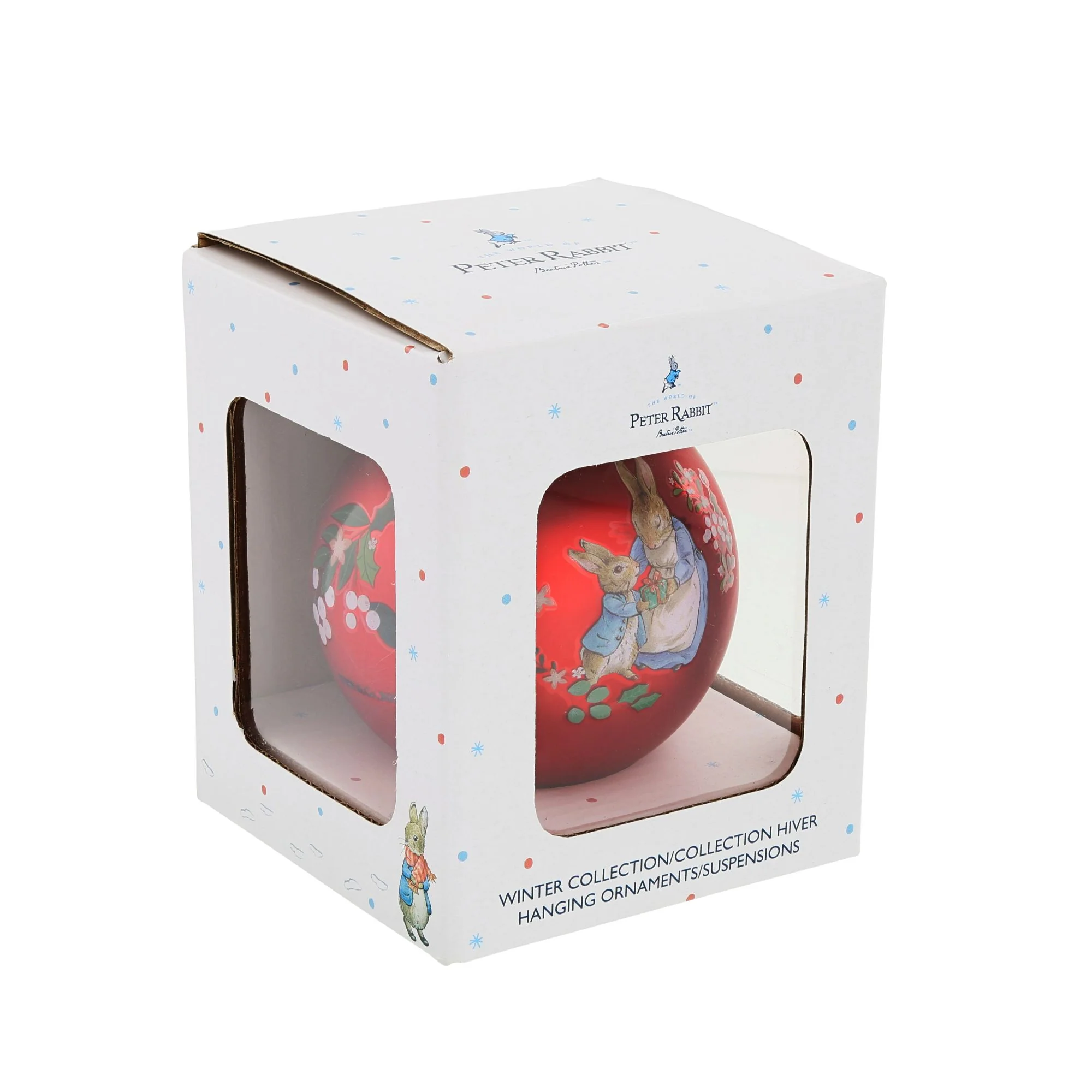 Peter Rabbit Red Festive Bauble - Image 5