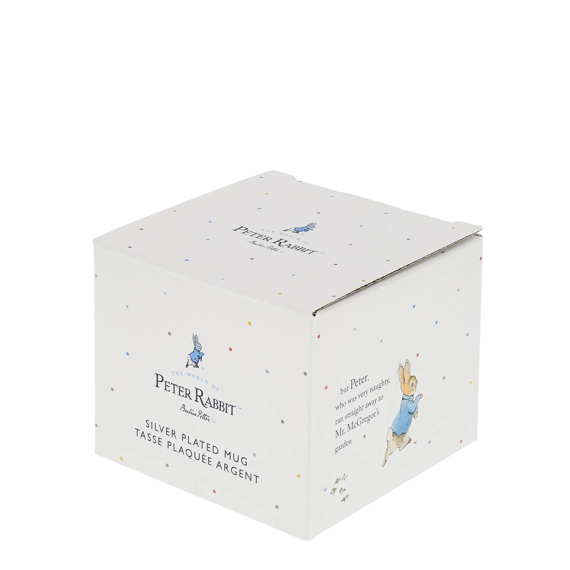 Peter Rabbit Silver Plated Baby Mug - Image 4