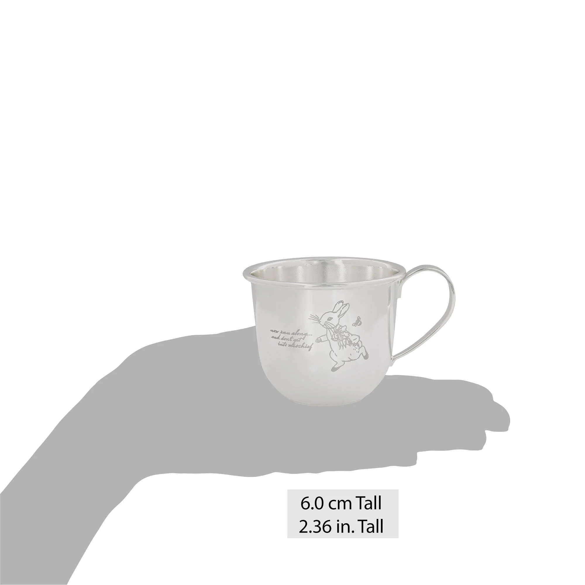 Peter Rabbit Silver Plated Baby Mug - Image 7
